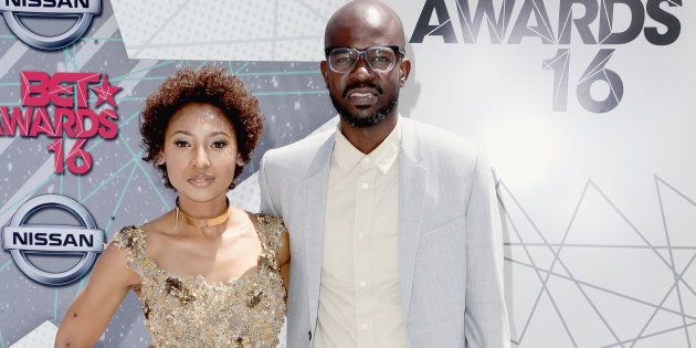 DJ Black Coffee and Mbali Mlotshwa attend the 2016 BET Awards at the Microsoft Theater on June 26, 2016 in Los Angeles, California.