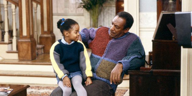 NBC via Getty Images Keshia Knight Pulliam as Rudy Huxtable, left, and Bill Cosby as Dr. Heathcliff 'Cliff' Huxtable, right. Cosby was found guilty of three felony counts of aggravated indecent assault on Thursday.