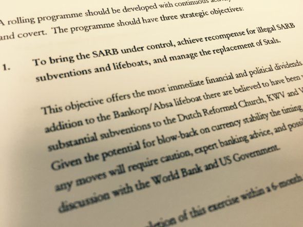 One of the objectives that could be reached by recovering the Absa money, according to Ciex.