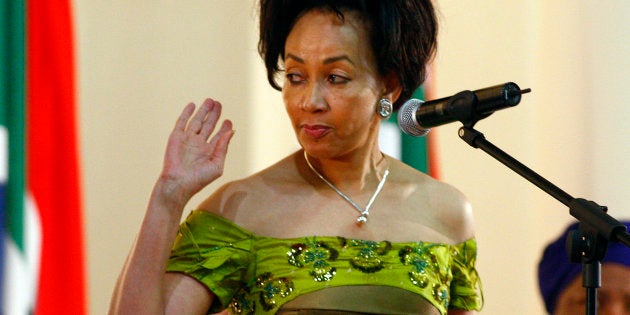 Human Settlements Minister Lindiwe Sisulu.