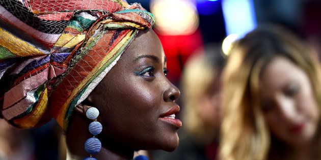 Lupita Nyong'o attends the Gala Screening of Disney's 'Queen Of Katwe' during the 60th BFI London Film Festival in October 2016 in London, England.