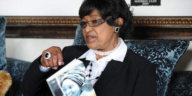 Winnie Madikizela-Mandela.