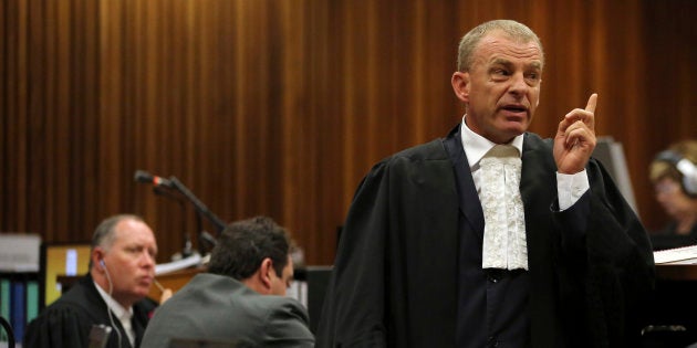 Gerrie Nel in his previous job as State Prosecutor in 2014.