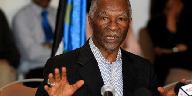 Former president Thabo Mbeki.