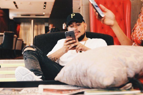 BlaQ Smith captures candid moments of AKA's life on the road.