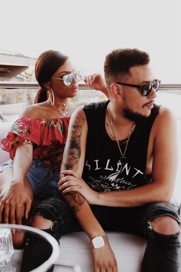 With access to AKA that no one else has, BlaQ Smith is able to capture intimate moments between AKA and girlfriend Bonang Matheba.
