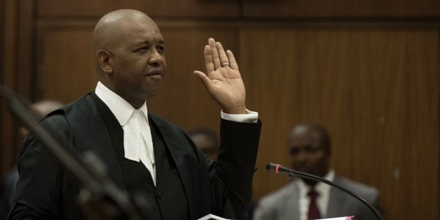 Dali Mpofu speaks during a hearing in the case of the public protector vs the president of the Republic of South Africa at the High Court in Pretoria on November 1 2016.