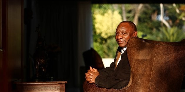 Deputy President Cyril Ramaphosa.