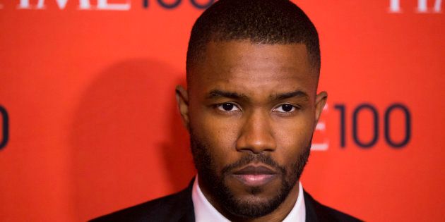 Musician Frank Ocean arrives at the Time 100 gala celebrating the magazine's naming of the 100 most influential people in the world for the past year, in New York April 29, 2014. REUTERS/Lucas Jackson (UNITED STATES - Tags: ENTERTAINMENT)