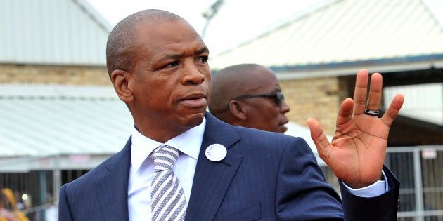 North West premier Supra Mahumapelo.