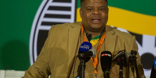 Newly appointed Energy Minister David Mahlobo.