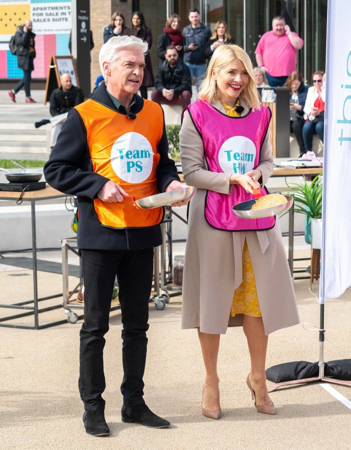 Phillip Schofield and Holly Willoughby