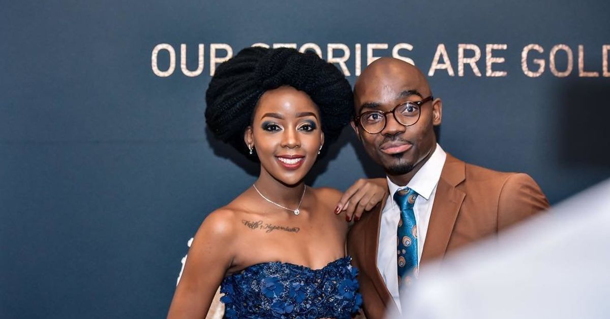Thuso Mbedu poses in a family photo with A-list celebrities