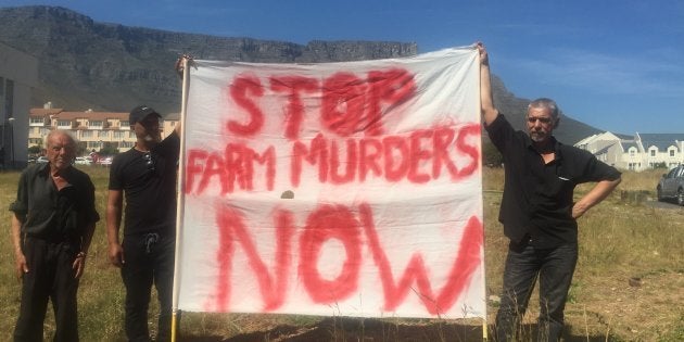 Farmers and community members during the