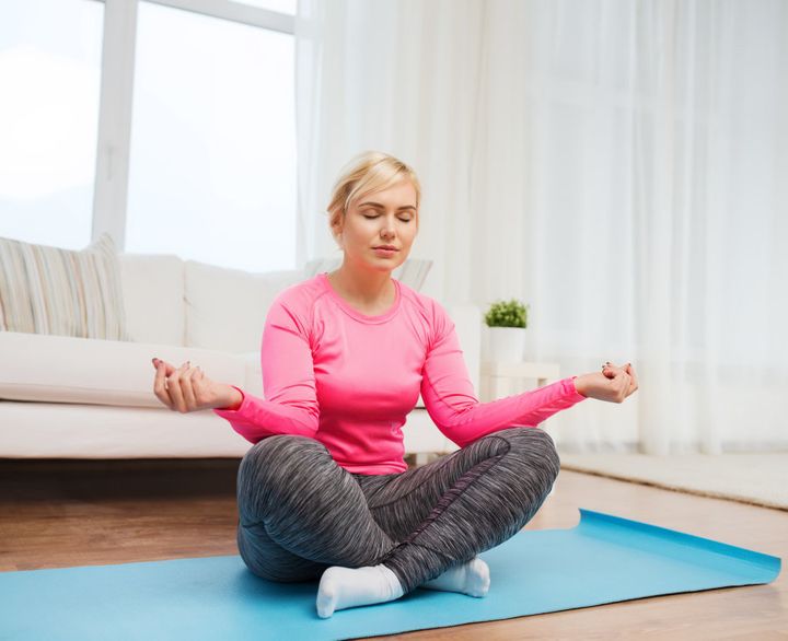 Meditating for just 10 minutes a day can decrease stress levels.