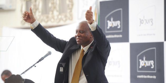 City of Johannesburg mayor Herman Mashaba