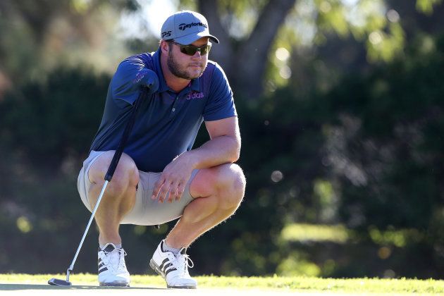 Reinard Schuhknecht during day one of the Canon South African Disabled Golf Open at the Mowbray King David Golf Club on May 15 2017 in Cape Town.