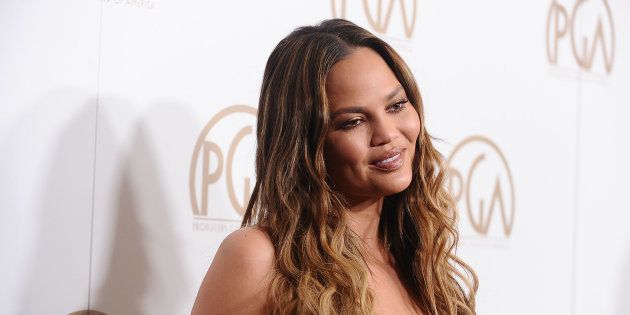 Chrissy Teigen attends the 28th annual Producers Guild Awards.