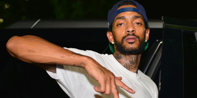 Nipsey Hussle attends The Eritrean soccer Tournament after party at Medusa on July 9, 2016 in Atlanta, Georgia.