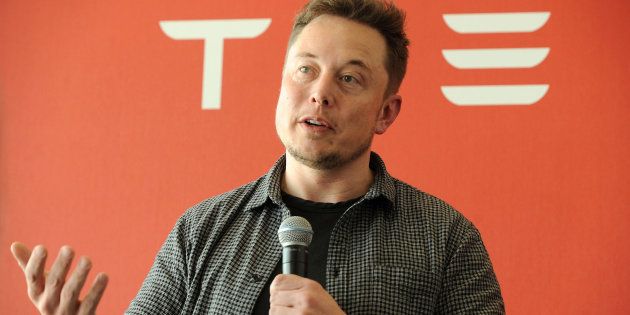 Founder and CEO of Tesla Motors Elon Musk speaks during a media tour of the Tesla Gigafactory, which will produce batteries for the electric carmaker, in Sparks, Nevada, U.S. July 26, 2016.