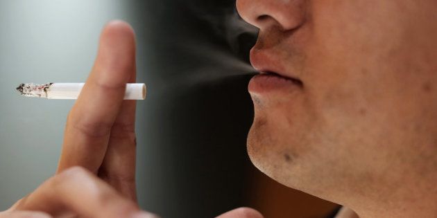 An estimated 18 percent of Japanese adults smoke, according to the World Health Organization.