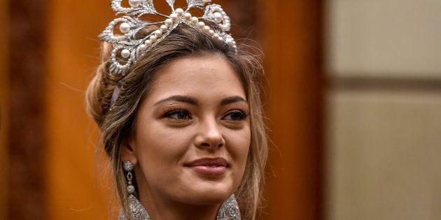 Miss Universe, Demi-Leigh Nel-Peters of South Africa.