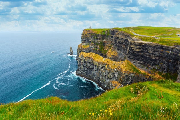 The famous location in County Clare in Ireland