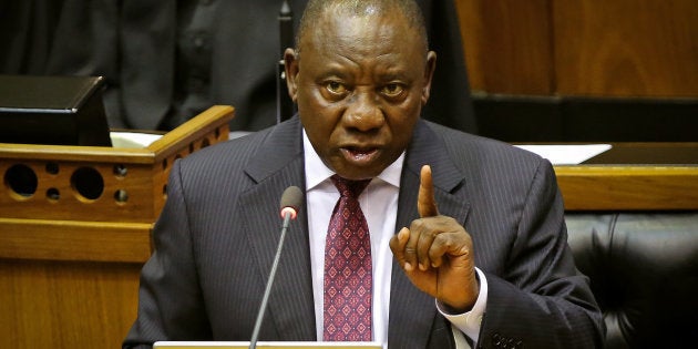 President Cyril Ramaphosa.