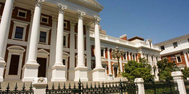 South Africa's Parliament building in Cape Town.