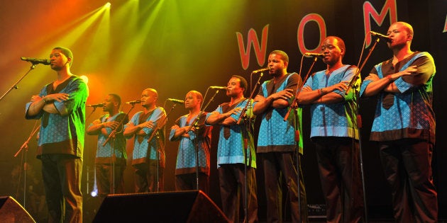 Ladysmith Black Mambazo.