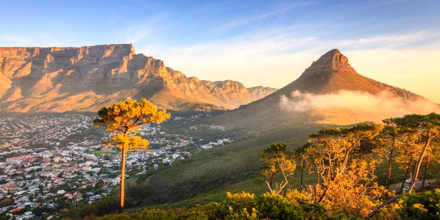 Lions Head Mountain in Cape Town, South Africa