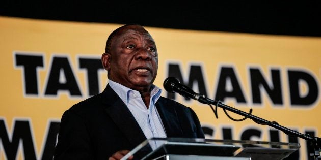 President Cyril Ramaphosa.