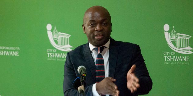 City of Tshwane Mayor Solly Msimanga