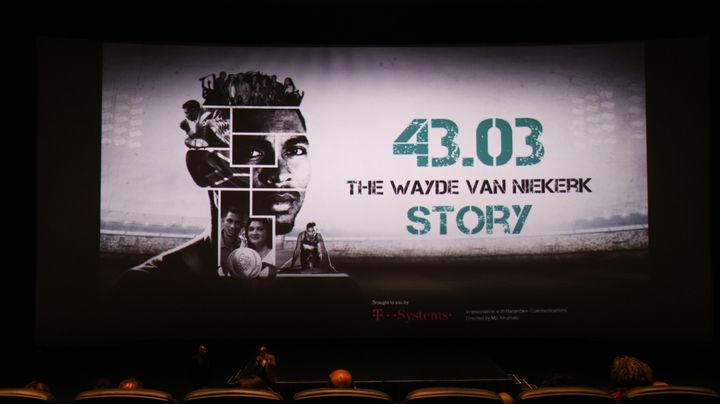 Journalists, sports stars and fans were treated to the launch of the Van Niekerk documentary at Montecasino.
