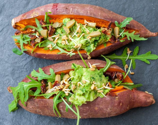 To switch things up use small sweet potatoes.