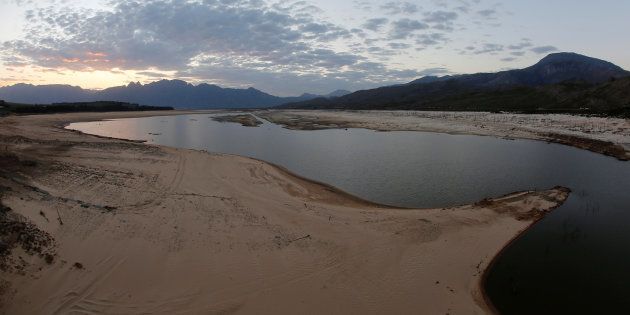 Theewaterskloof Dam near Cape Town.