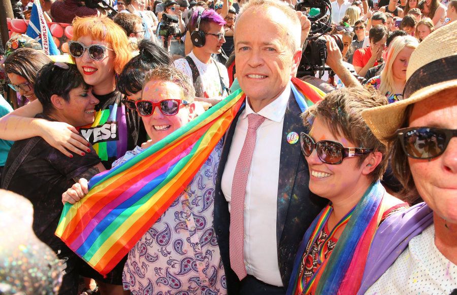 The Lgbtq Community Celebrates As Australians Say Yes To Same Sex 