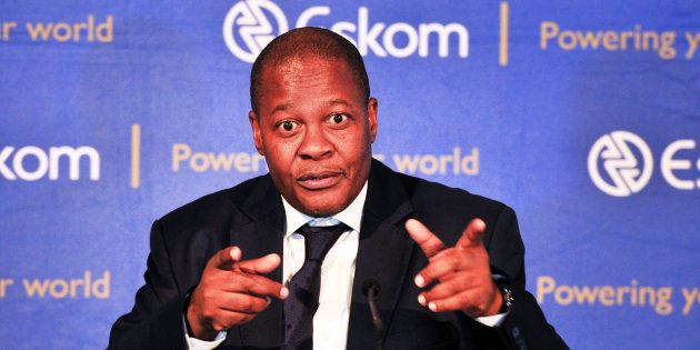 Brian Molefe when he was Eskom CEO.