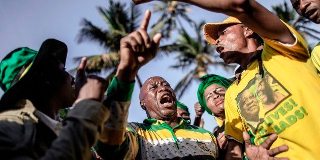 ANC conference attendees sing and dance on June 8 2018.