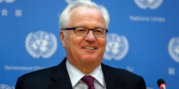 Russia's Former United Nations Ambassador Vitaly Churkin.