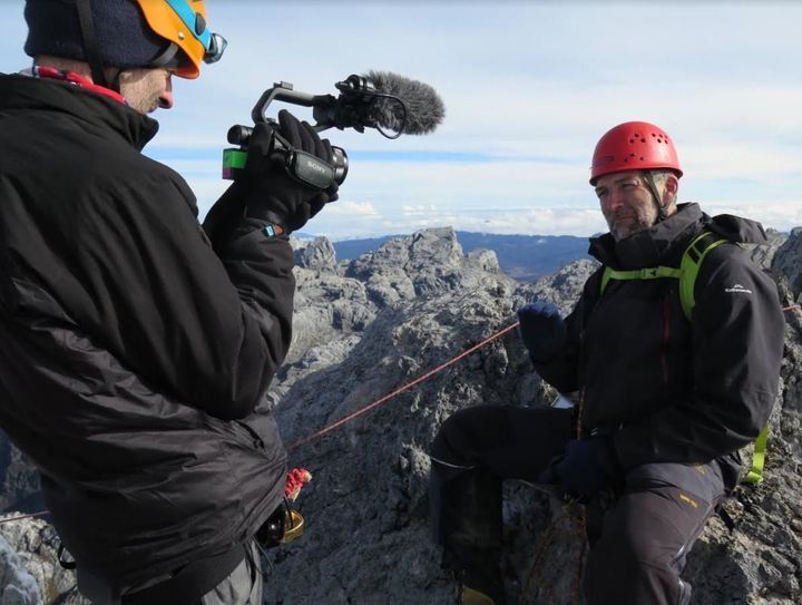 25zero is filming a documentary about the disappearing tropical glaciers.