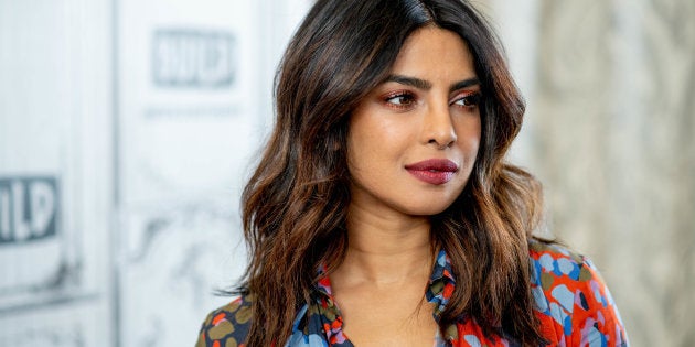 NEW YORK, NY - APRIL 26: Priyanka Chopra discusses 'Quantico' with the Build Series at Build Studio on April 26, 2018 in New York City. (Photo by Roy Rochlin/WireImage)