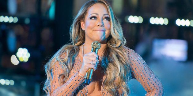 NEW YORK, NY - DECEMBER 31: Singer Mariah Carey performs during Dick Clark's New Year's Rockin' Eve in Times Square on December 31, 2016 in New York City. (Photo by Michael Stewart/WireImage)