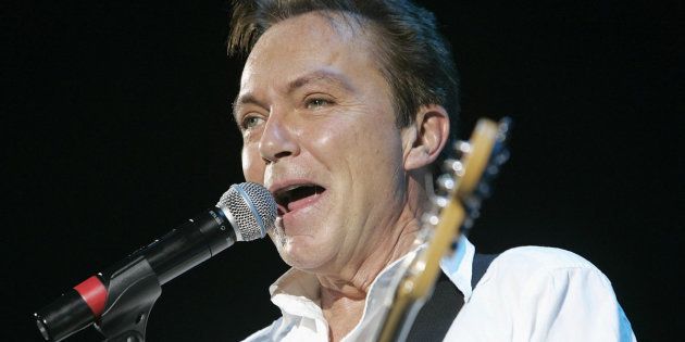 David Cassidy performs in concert at Hammersmith Apollo, London.