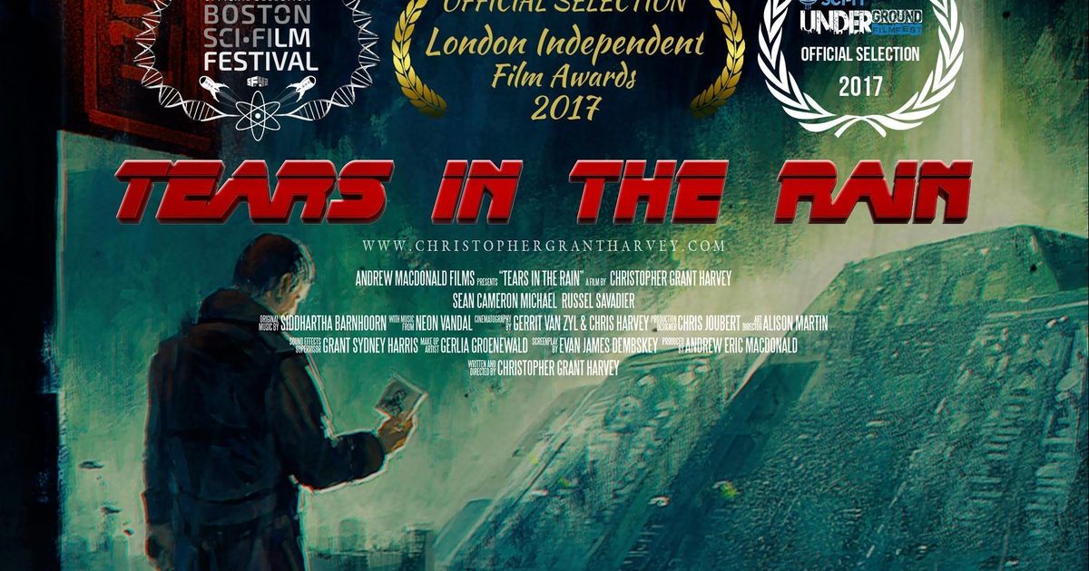 Blade Runner Movie Poster Tears in Rain -  UK