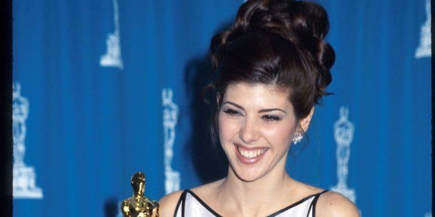 153764 07: Actress Marisa Tomei stands at the 65th annual Academy Awards March 29, 1993 in Los Angeles, CA. Tomei won the Best Supporting Actress award for 'My Cousin Vinny.' (Photo by Barry King/Liaison)