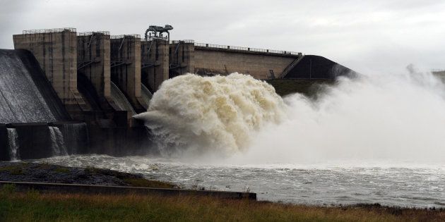 Grootdraai Dam is almost full on February 23, 2017 in Deneysville, South Africa.