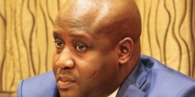 State Security Minister Bongani Bongo, who allegedly tried to pay off state capture inquiry evidence leader Ntuthuzelo Vanara to resign.