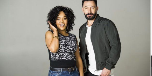 Tumi Morake and Martin Bester