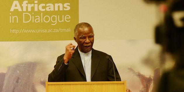 Former President Thabo Mbeki Mbeki, now Unisa chancellor